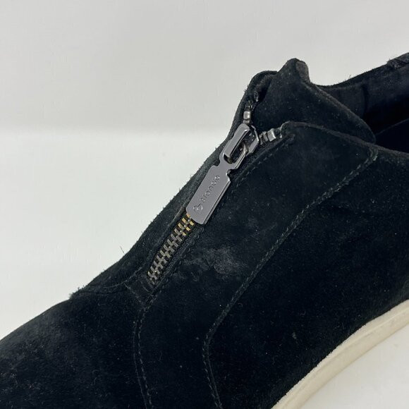 Blondo Glenda wedge sneakers black suede 6.5 women waterproof - Picture 10 of 13